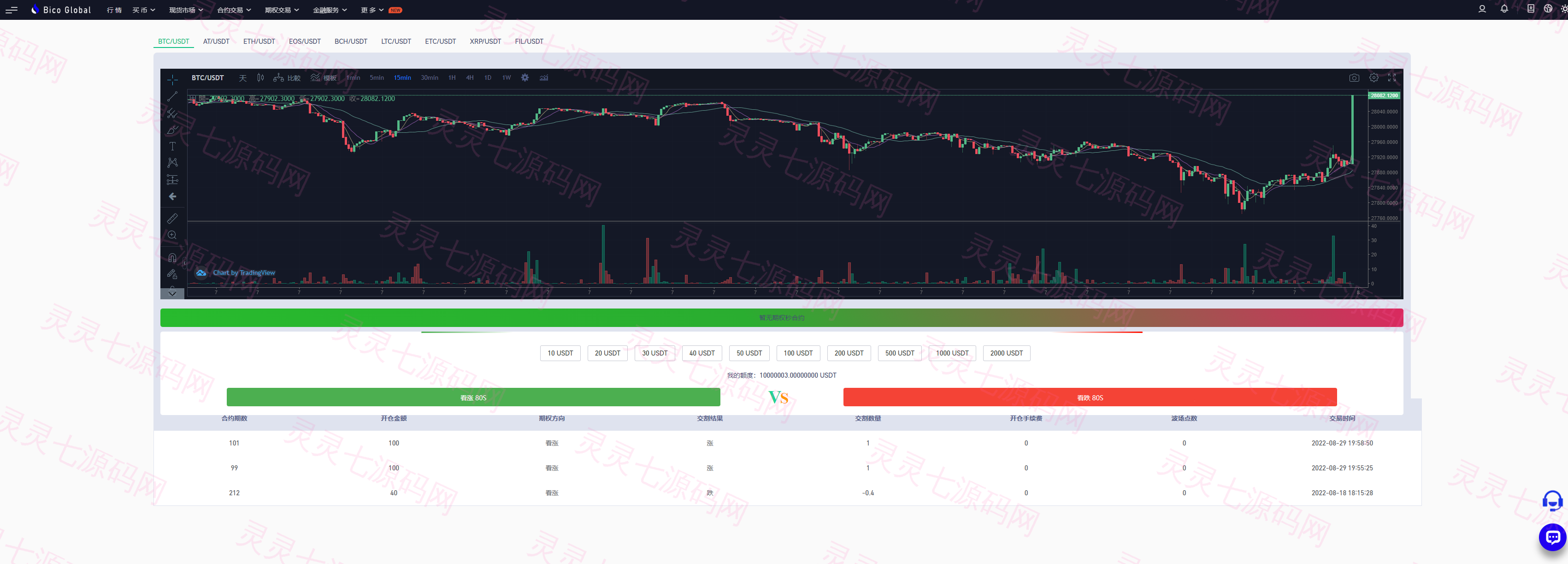多语言java原生交易所系统/秒合约/IEO/质押/全开源交易所 - 23