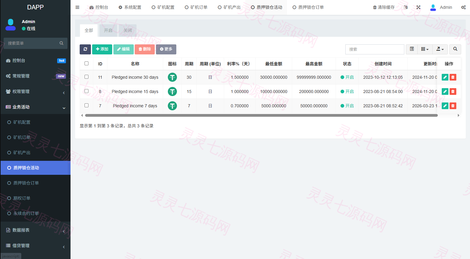 多语言DAPP交易所/虚拟币/股票/外汇/借贷/质押/信用分 - 21