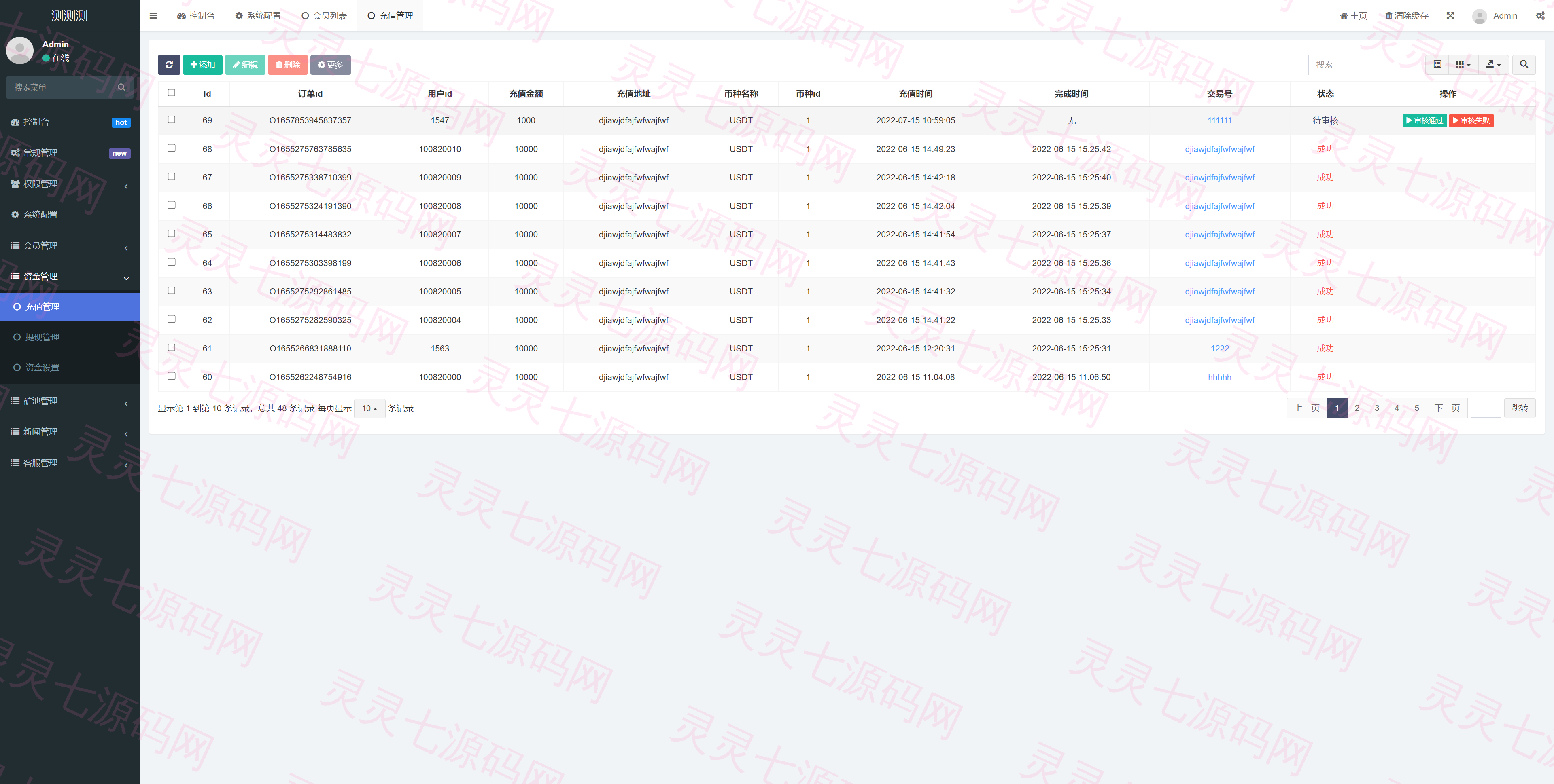 新版USDT/TRX区块链理财系统/质押挖矿/云算力矿机系统 - 19