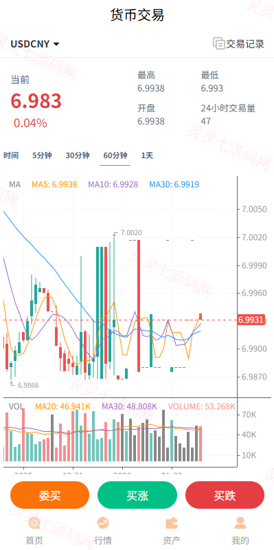 多语言外汇微交易/时间盘交易/委买微盘系统 - 5