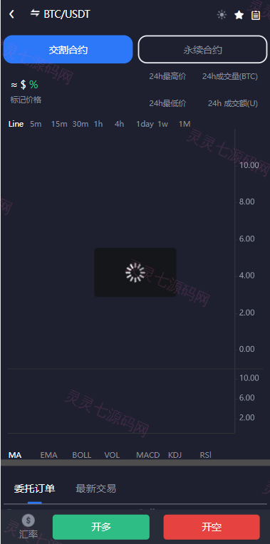 多语言java交易所系统/理财质押/永续期权/前端uianpp - 6