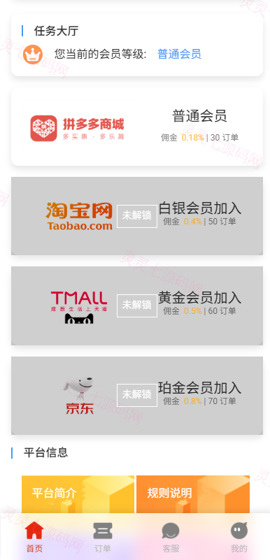 运营版抢单刷单系统/打针/做单/会员跟踪/信誉分 - 3