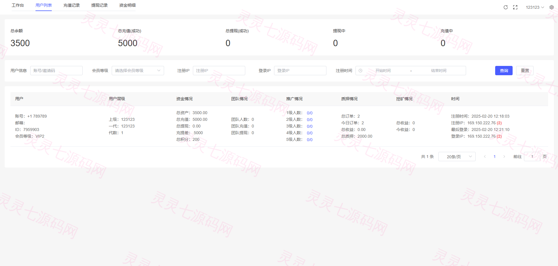 高端多语言自动挖矿系统/海外质押理财/自定义语言 - 18