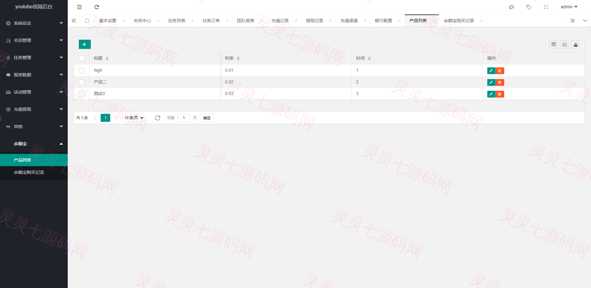海外电影任务系统/看视频返利/电影视频投资刷单源码 - 24