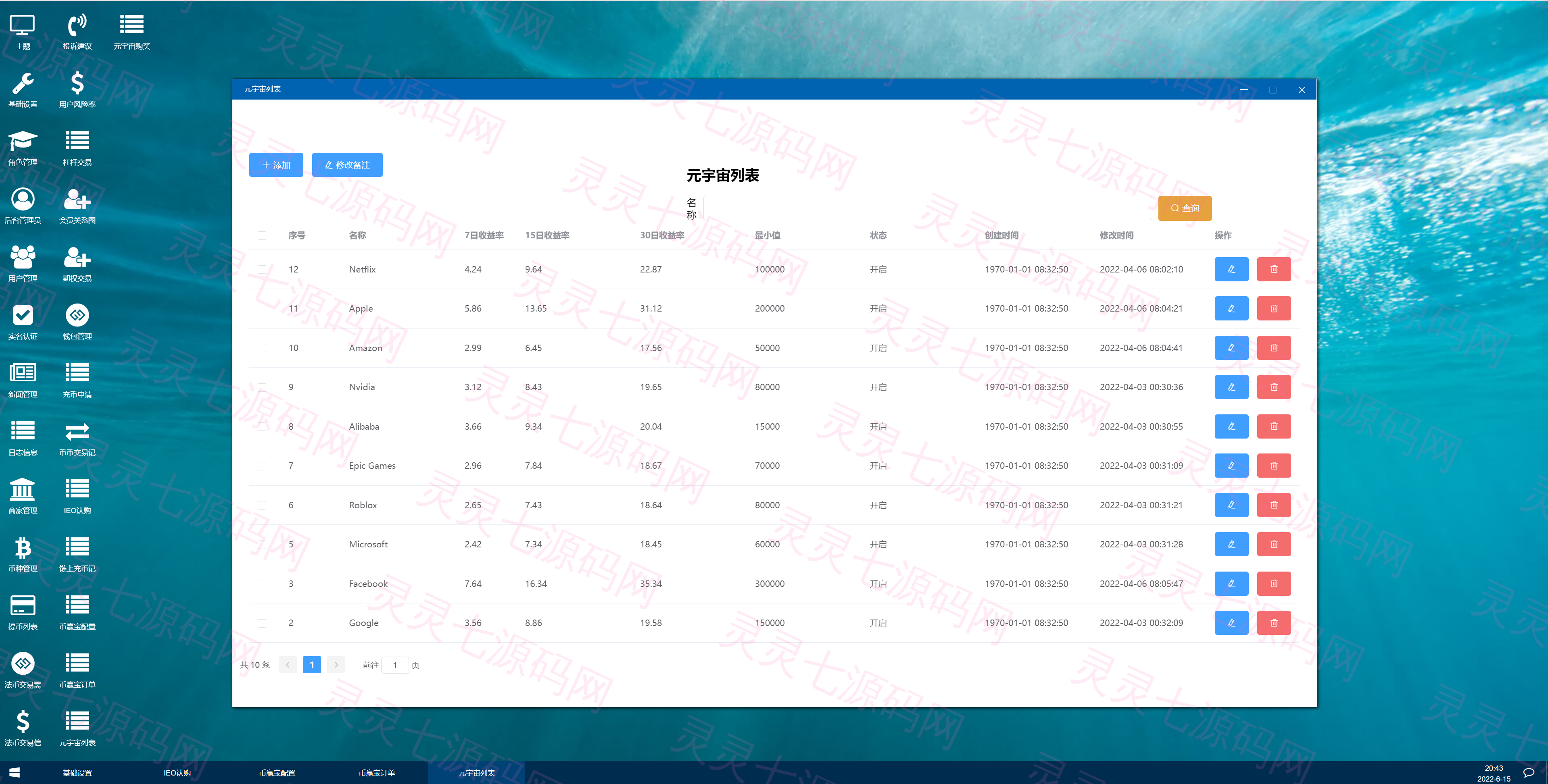 二开版多语言交易所/锁仓挖矿/元宇宙理财/秒合约交易所/IEO认购 - 22