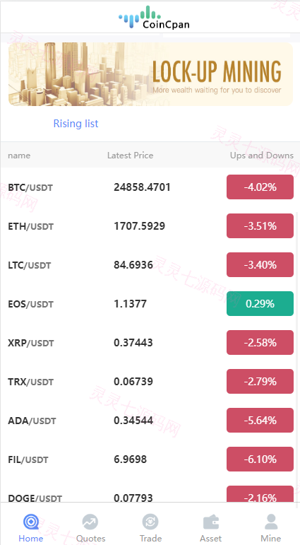 运营版海外伪交易所系统/微交易微盘系统/质押挖矿/虚拟币交易 - 3