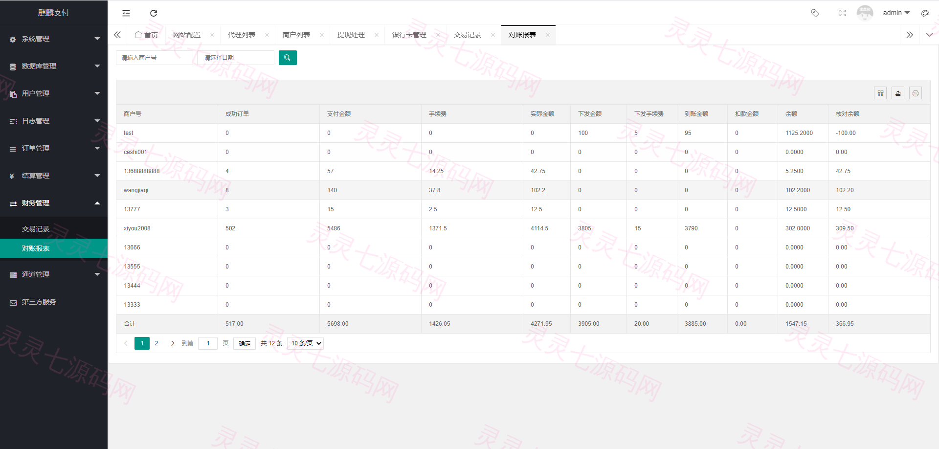 麒麟聚合支付系统/三方支付系统/支付宝微信H5扫码 - 4