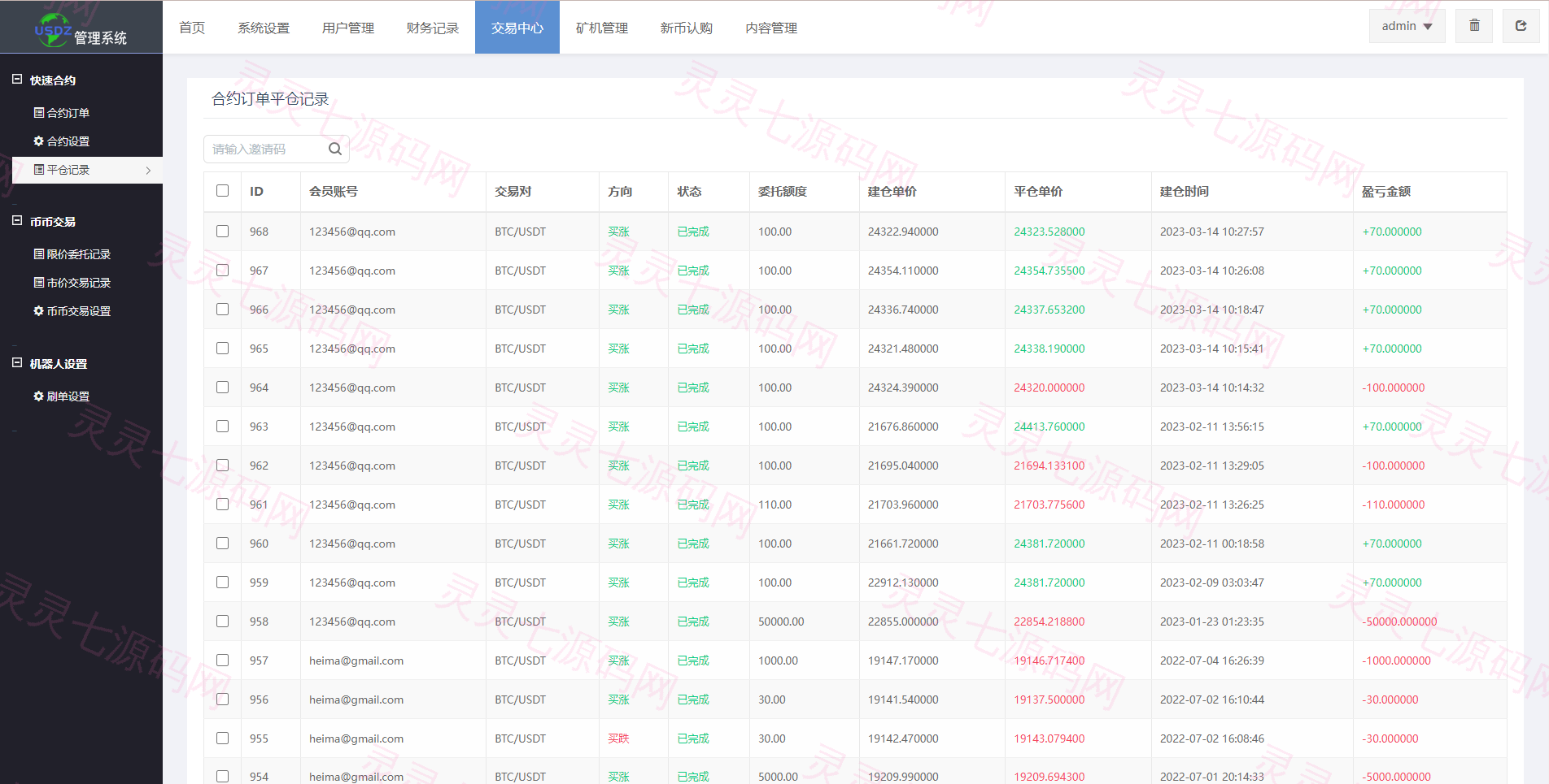 二开版多语言交易所/秒合约交易/质押矿机/新币认购 - 18