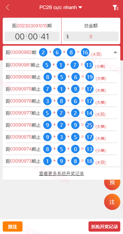 多套定制版海外cp系统/快3/PC28系统/预设开奖/前后端分离 - 8