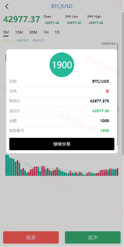 海外多语言微盘系统/虚拟币秒合约微交易/前端uniapp - 7
