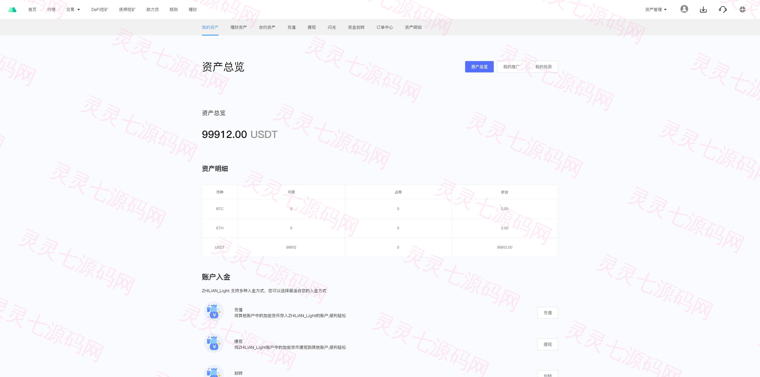 多语言JAVA交易所系统/DAPP交易所/秒合约/U本位/质押借贷 - 26