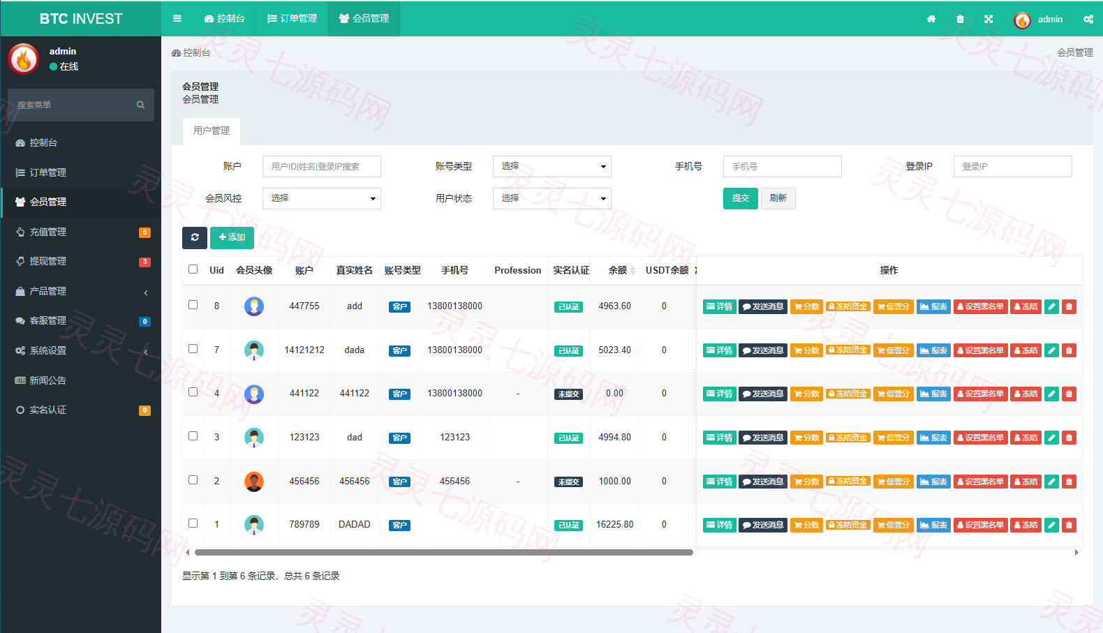 多语言秒合约交易/虚拟币微交易时间盘/实名认证/在线客服 - 14