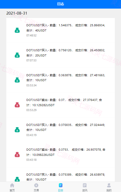 量化交易机器人马丁策略uniapp+thinkphp+workerman api - 8