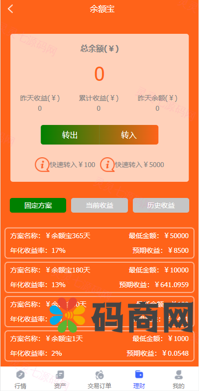 全新开发六种语言出海版理财系统/外汇微盘系统/投资理财/区块链/股票/余额宝 - 9