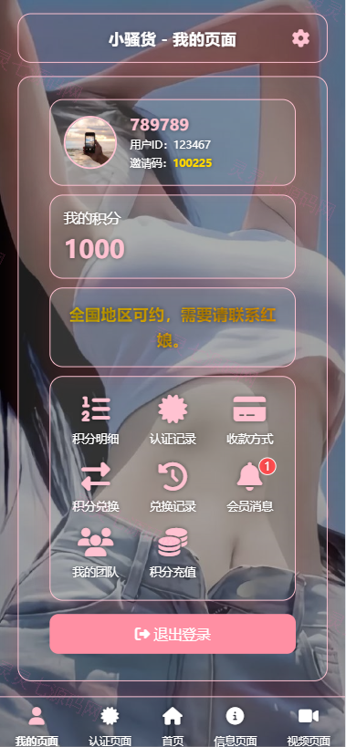 空降约炮系统/酒店路费认证/预约上门/多级分销 - 2