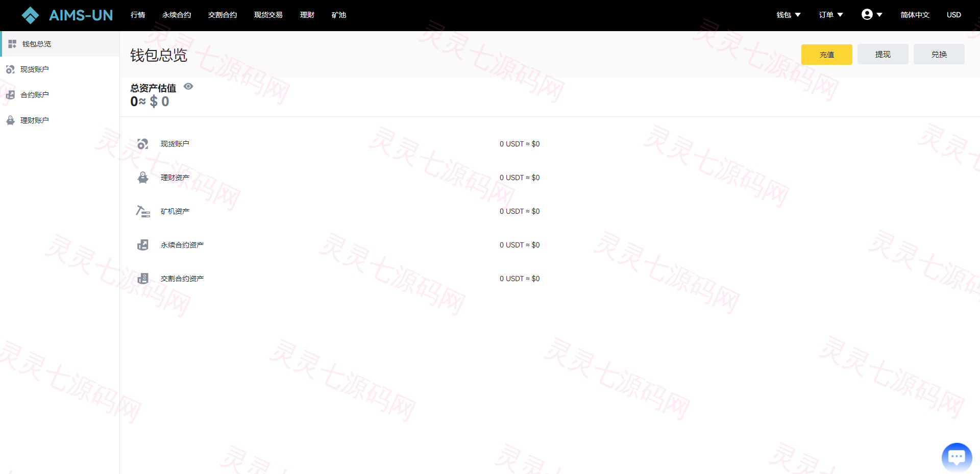 多语言交易所系统/永续交割合约交易/基金理财/锁仓质押 - 21