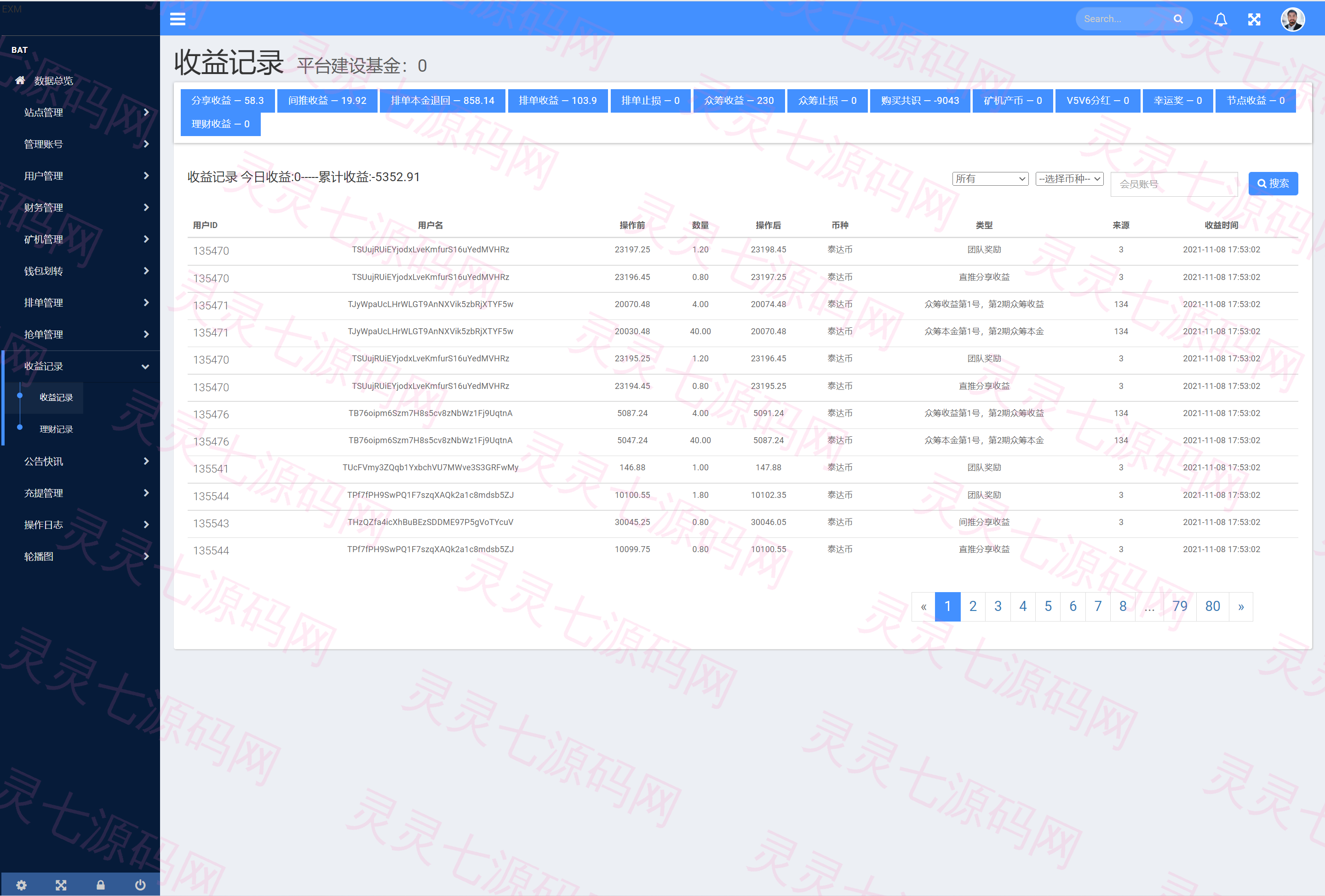 IPFS算力矿机/usdt排单众筹系统/usdt理财分红系统 - 20