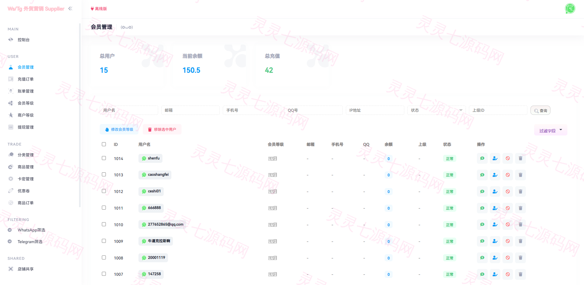 WhatsApp筛选Ws/Tg外贸营销Supplier推特号/FB号/谷歌号/小火箭Ws/Channel社交账号 - 8