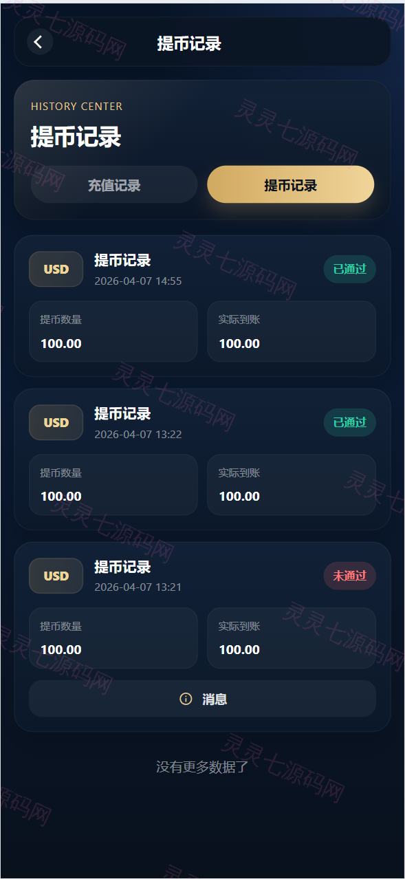 海外多语言自适应/Java数字货币与外汇微盘交易系统/Vue3源码 - 7
