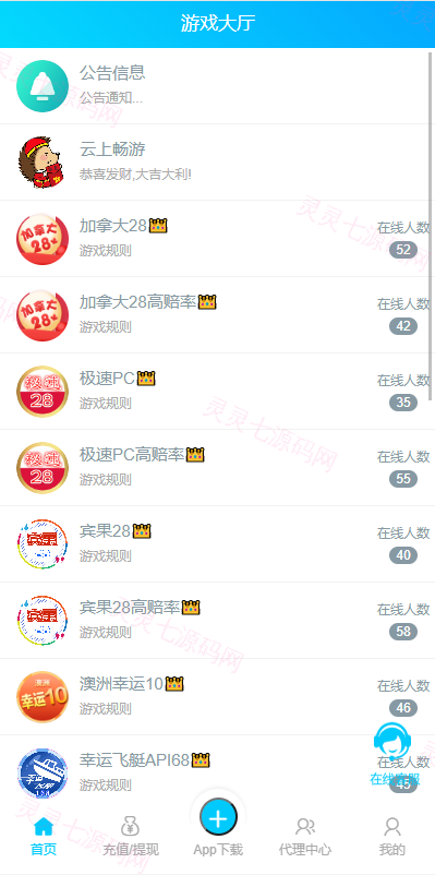 java旗舰28系统/cp游戏/28竞猜游戏/自动机器人 - 1
