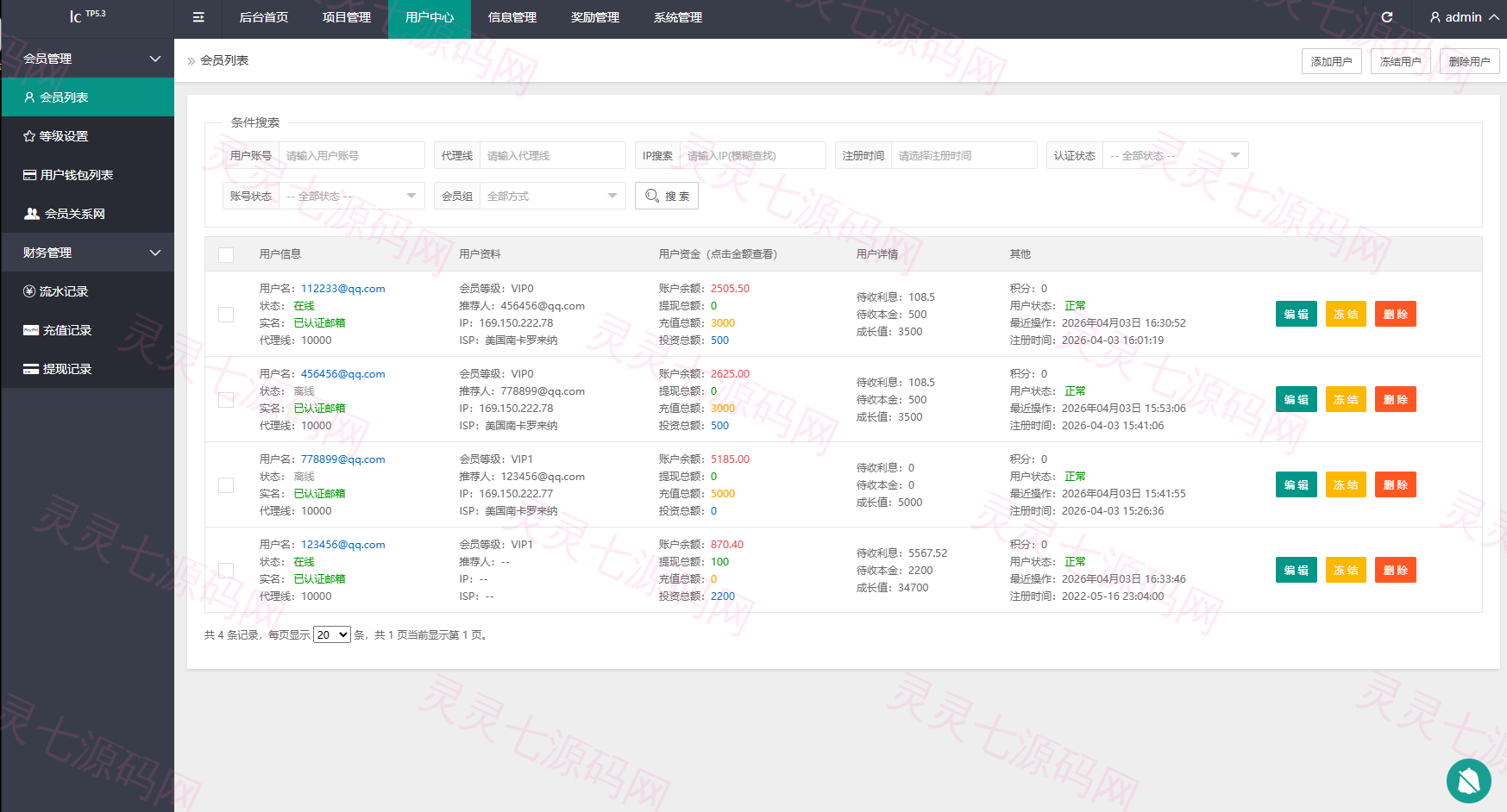 多语言养殖投资系统/养牛投资返利/签到/前端VUE - 14