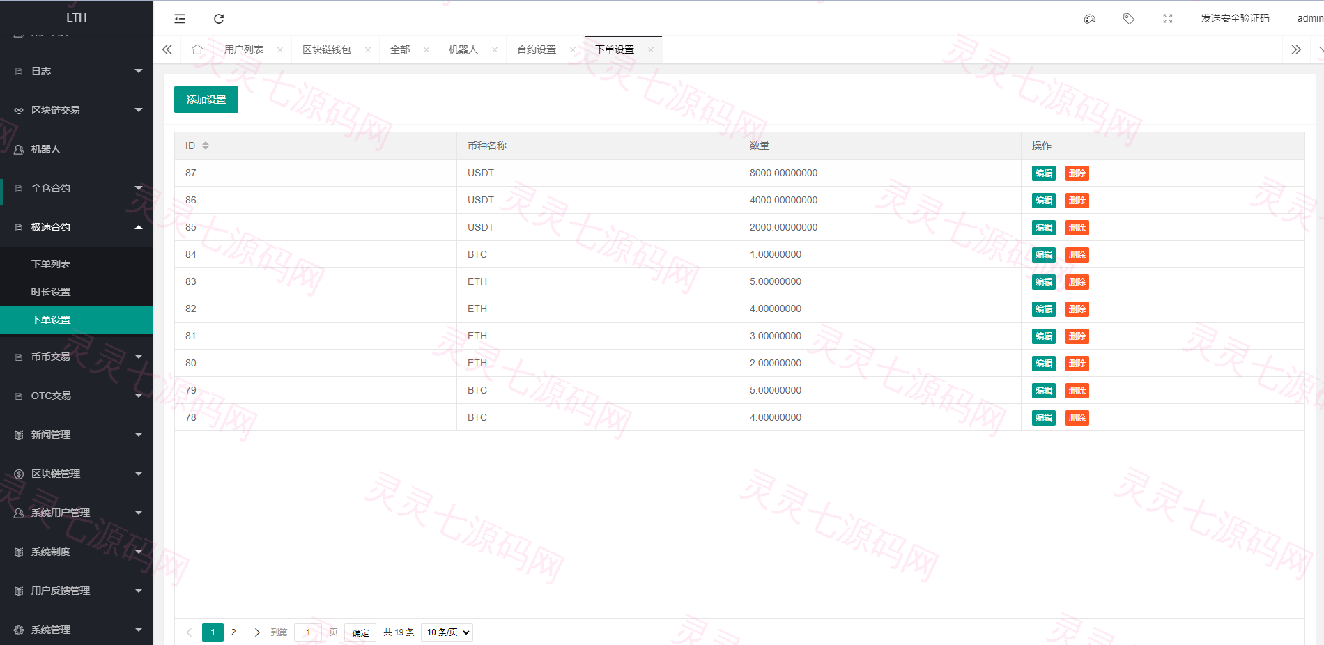 海外交易所系统/币币交易/合约交易所/全开源 - 22