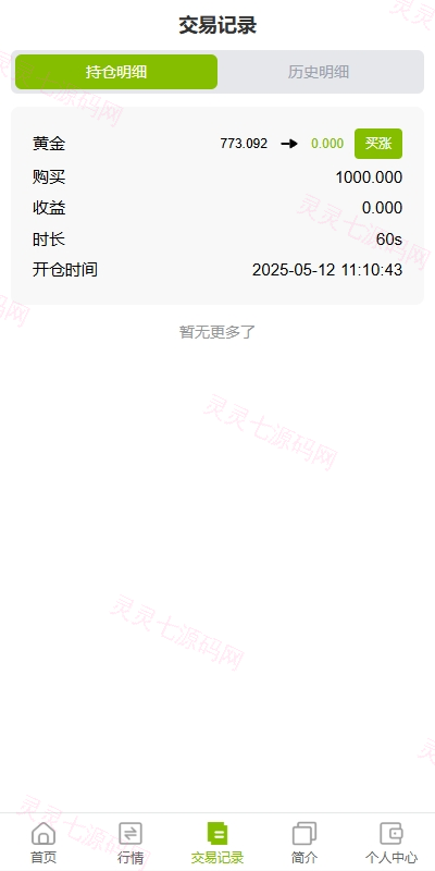 海外黄金期货微交易系统/多语言微盘/单控/实名认证 - 8