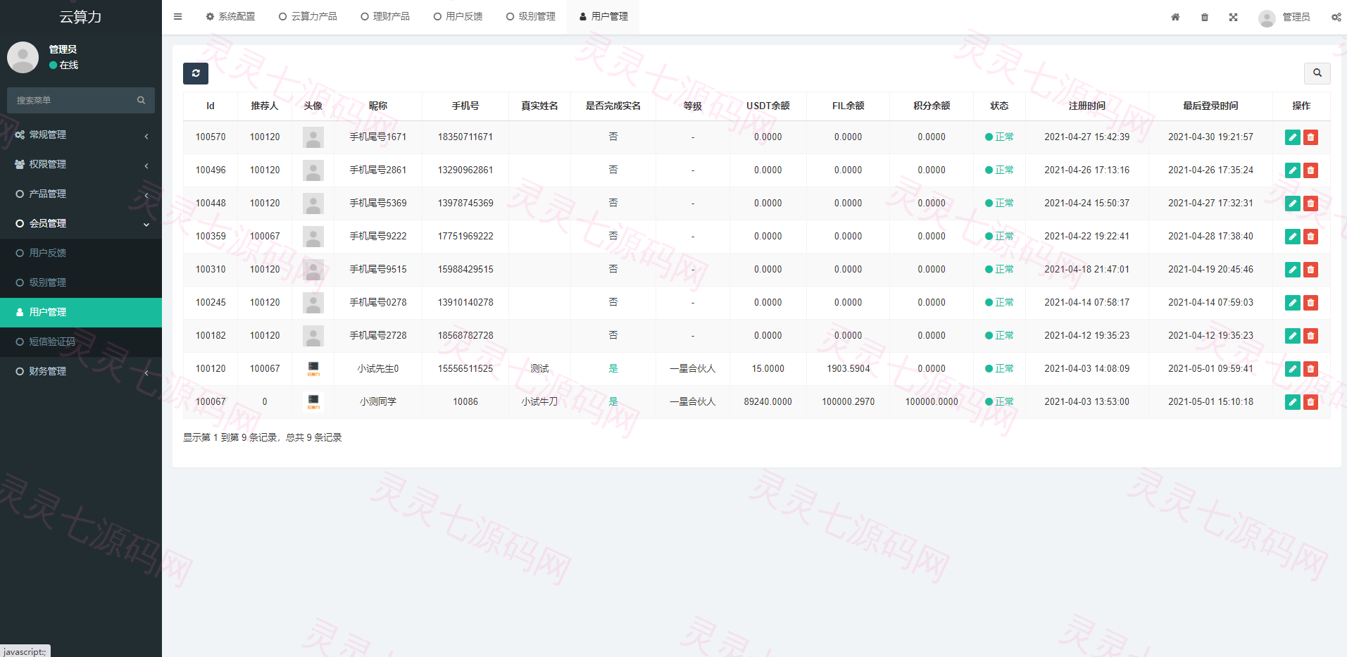 矿机系统/云算力矿机/挖矿系统/ipfs虚拟币挖矿 - 5