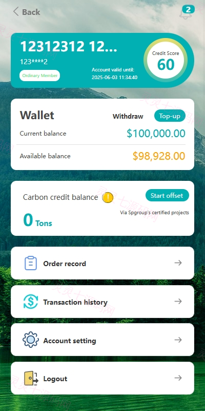 海外能源投资系统/清洁能源投资理财/注册问卷 - 10