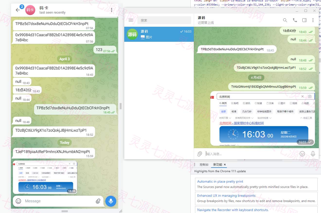 假飞机系统/钱包地址自动生成/安卓苹果PC端/假飞机telegram源码 - 1
