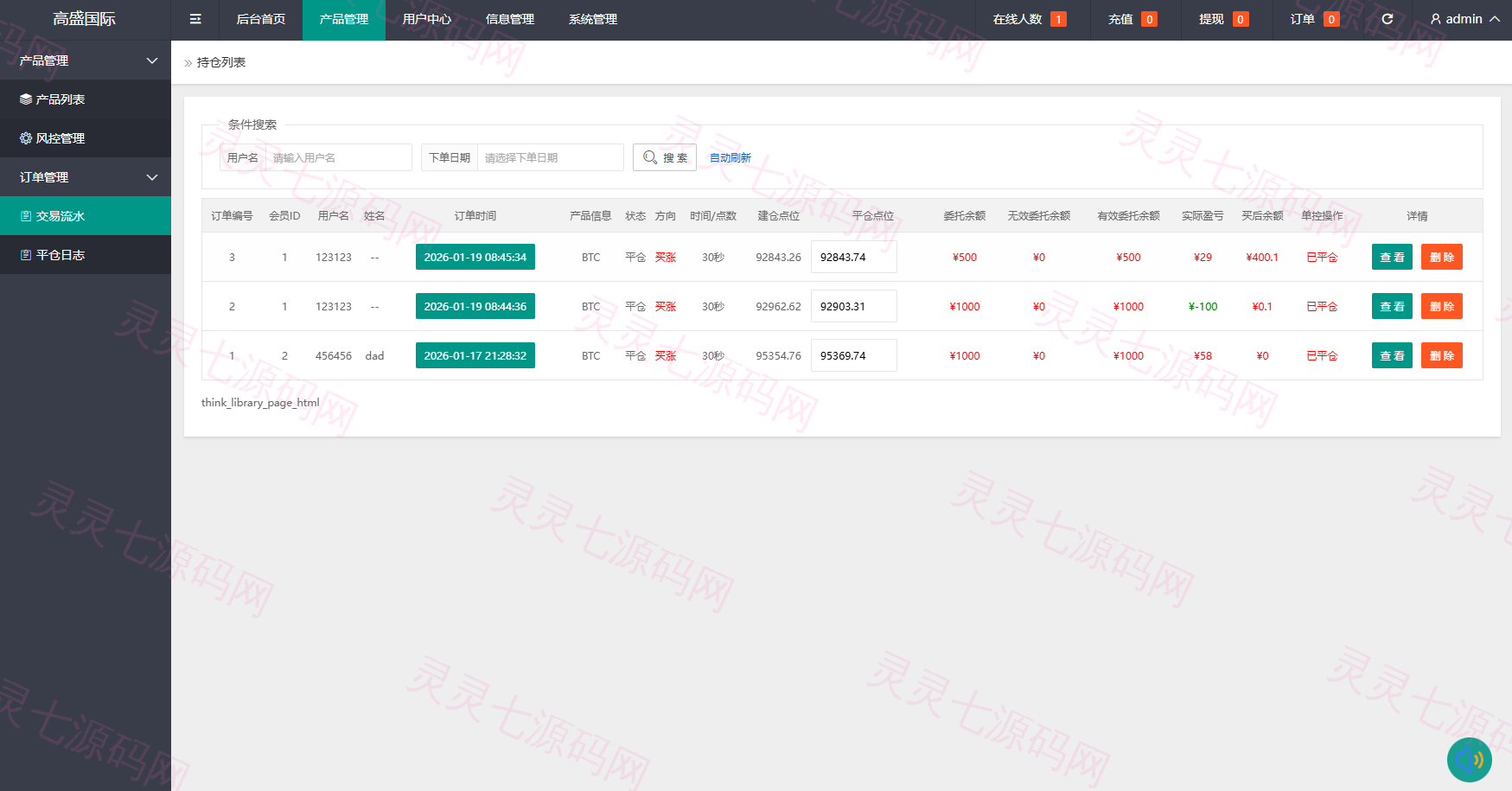 海外虚拟币微盘系统/信用分/实名认证/多语言微交易 - 15