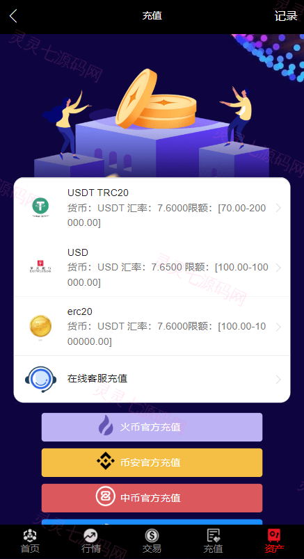 海外多语言微交易系统/虚拟币微盘源码/伪交易所源码 - 11
