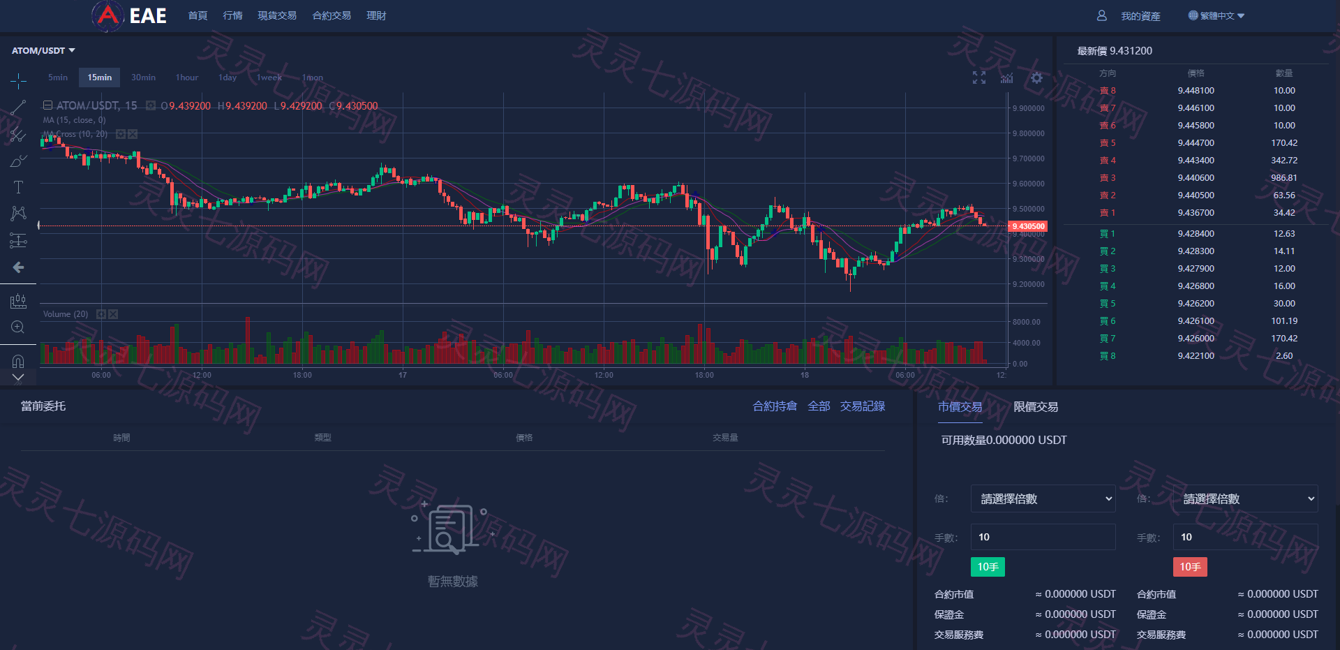 二开版交易所系统/秒合约交易所/锁仓挖矿/前端uinapp - 16