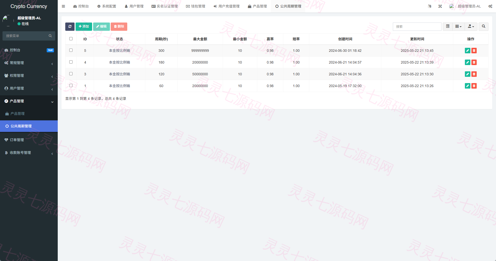 新UI海外微盘系统/虚拟币秒合约/多语言时间盘 - 17