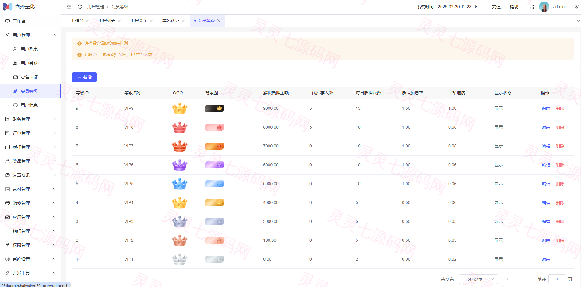 高端多语言自动挖矿系统/海外质押理财/自定义语言 - 21