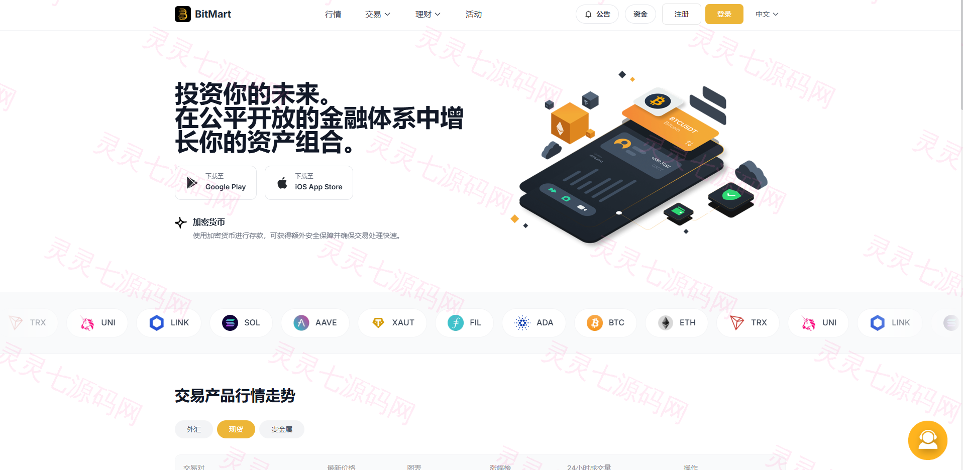 海外DAPP交易所系统/交割合约/永续合约/K线控制/模拟账户 - 13