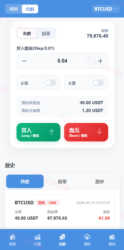 海外DAPP交易所/虚拟币/指数/外汇/理财/贷款 - 10