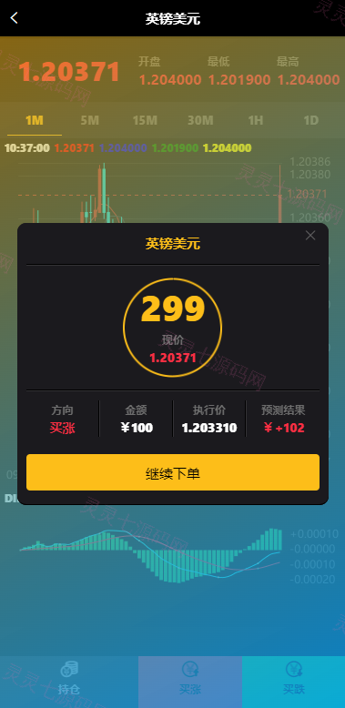 全新二开期货微盘系统/360安全检测UI/伪交易所源码/微交易系统 - 6