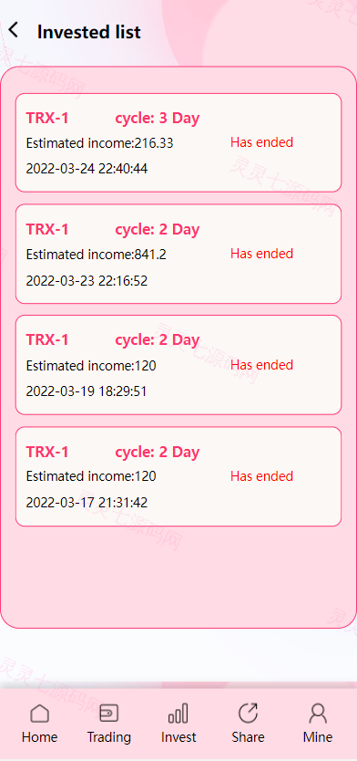 多语言trx/usdt钱包理财/区块链算力矿池/Difi流动性TRX理财分红 - 8