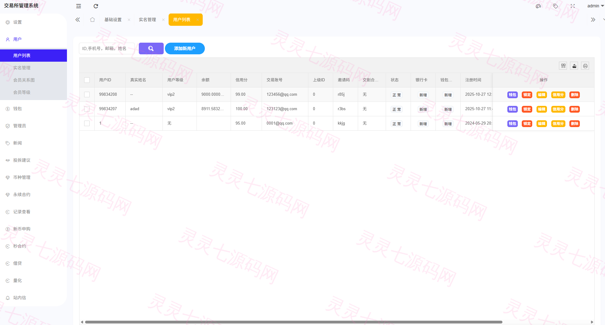 多语言综合交易所系统/外汇/期货/虚拟币/量化/申购交易 - 21
