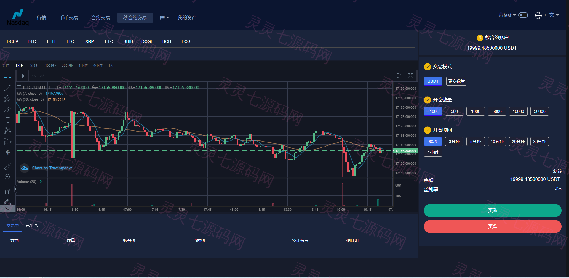 新版多语言交易所系统/合约期权交易所/理财认购矿机 - 5
