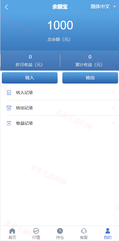 定制版微盘系统/证券交易/多语言微交易源码 - 11