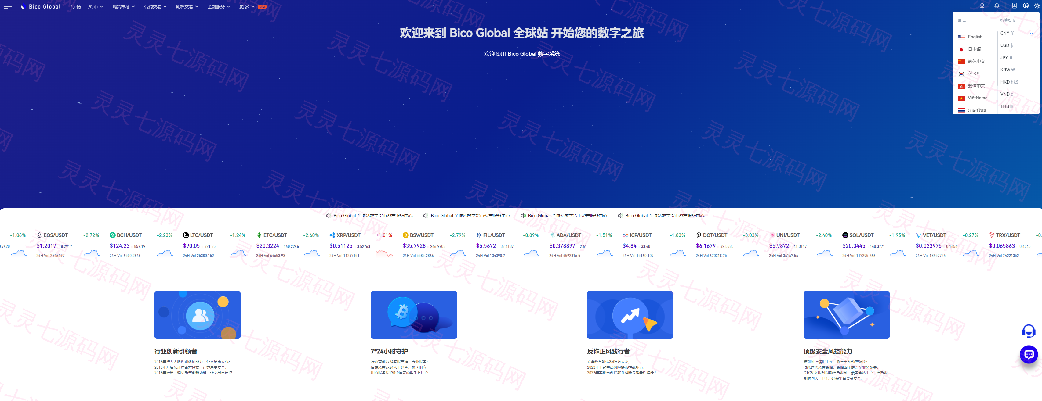 多语言java原生交易所系统/秒合约/IEO/质押/全开源交易所 - 19