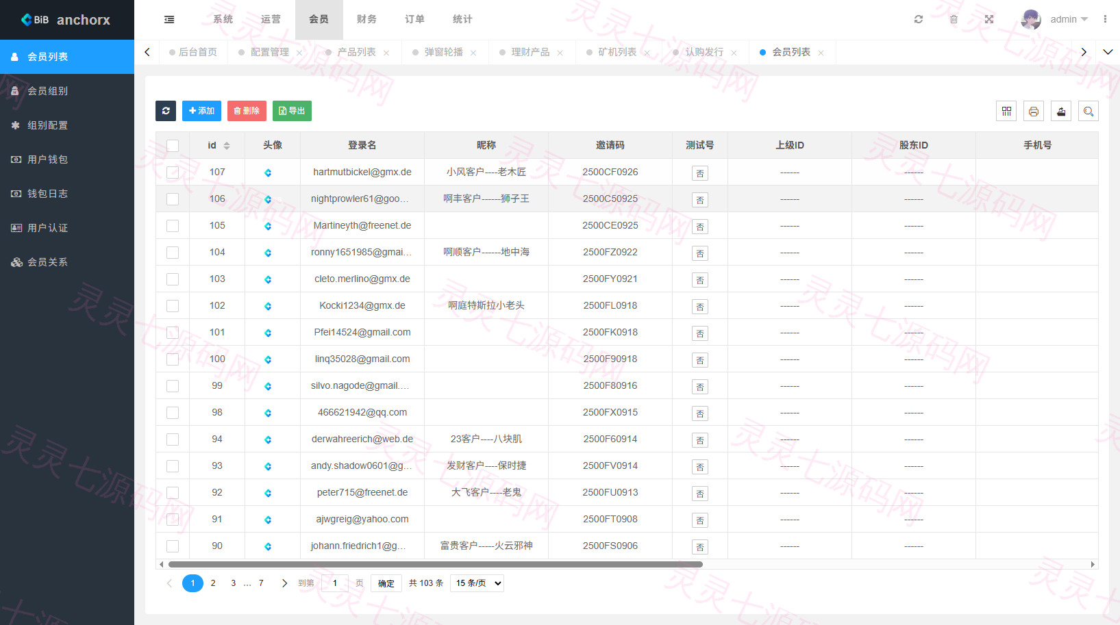 多语言交易所/币币期权/永续合约/申购/C2C/贷款理财 - 24