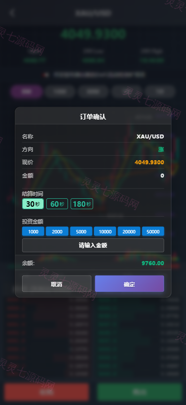 海外综合微盘系统/虚拟币/外汇/贵金属/实名认证/余额宝/信用分 - 7