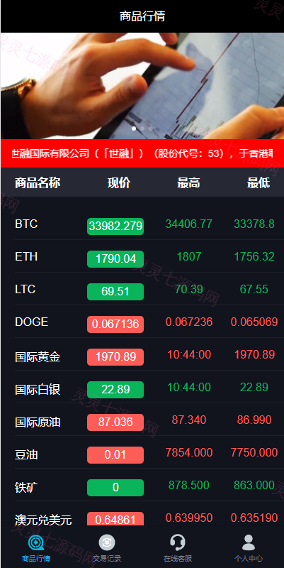 uniapp版微盘系统/虚拟币外汇微交易/时间盘系统 - 2