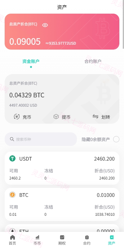 运营版海外交易所/期权交易/合约交易/多语言申购交易所 - 19