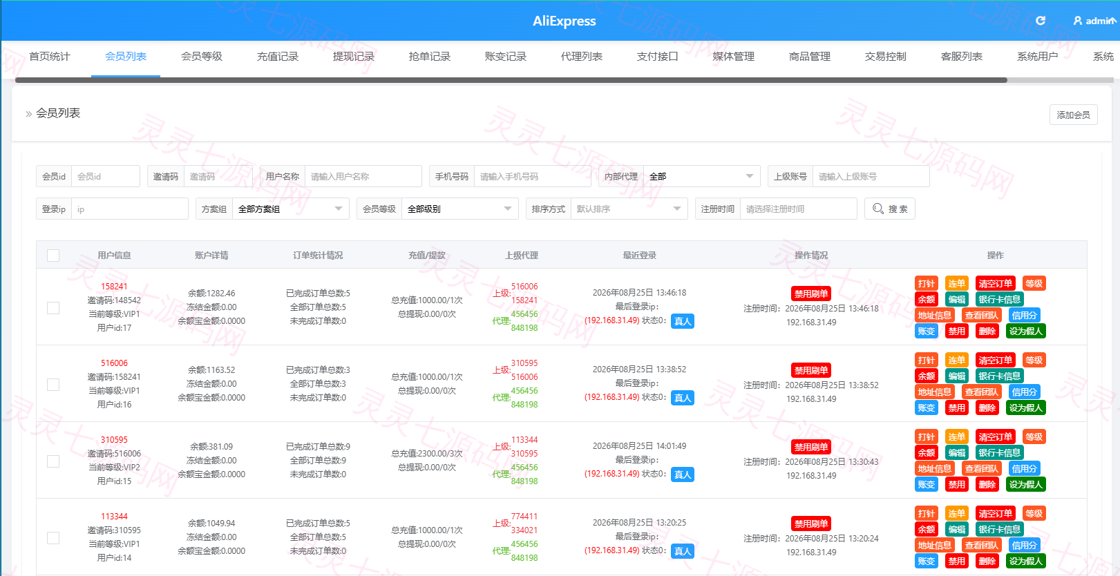 海外Walmart商城抢单刷单系统/打针/连单/信用分 - 12