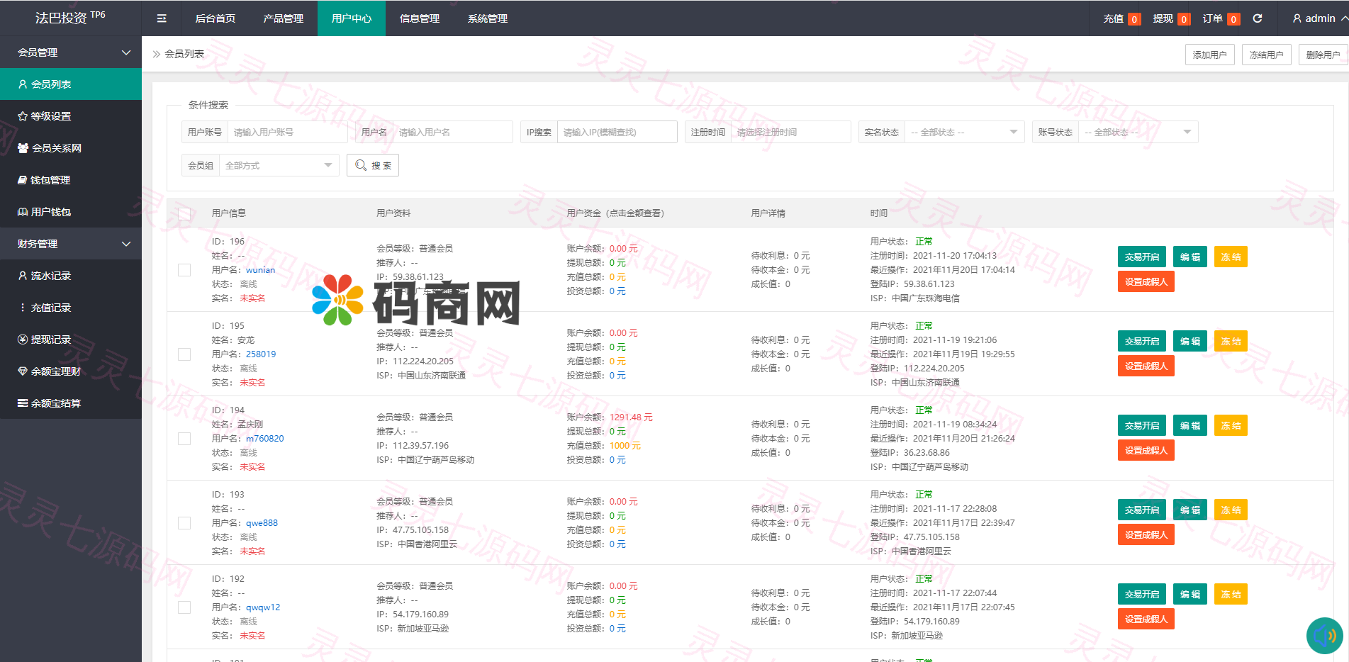 全新开发六种语言出海版理财系统/外汇微盘系统/投资理财/区块链/股票/余额宝 - 16