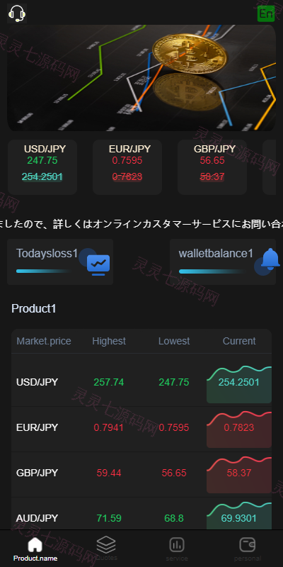 海外多语言微盘系统/外汇微交易源码/日本时间盘 - 3